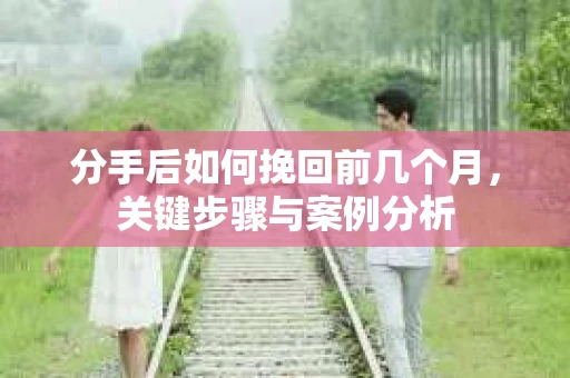 分手后如何挽回前几个月，关键步骤与案例分析
