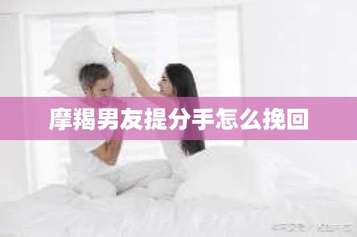 摩羯男友提分手怎么挽回