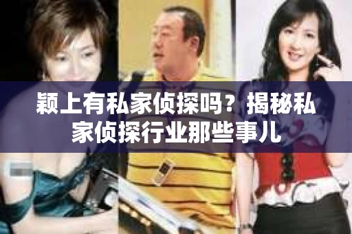 颖上有私家侦探吗？揭秘私家侦探行业那些事儿