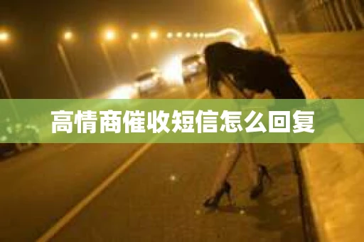 高情商催收短信怎么回复