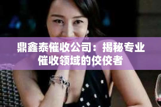 鼎鑫泰催收公司：揭秘专业催收领域的佼佼者