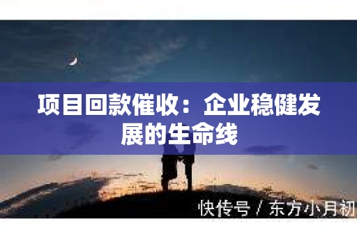 项目回款催收：企业稳健发展的生命线