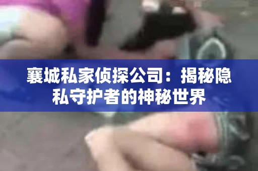 襄城私家侦探公司：揭秘隐私守护者的神秘世界